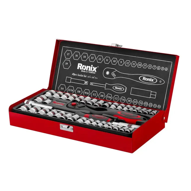 طقم بوكس علبة حديد(40)  RONIX RH-2641