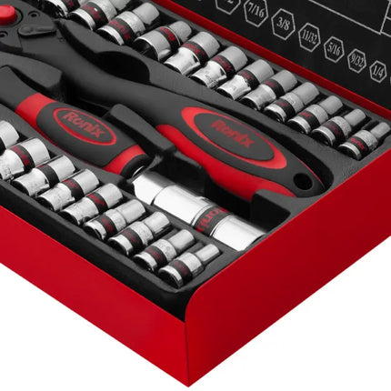 طقم بوكس علبة حديد(40)  RONIX RH-2641