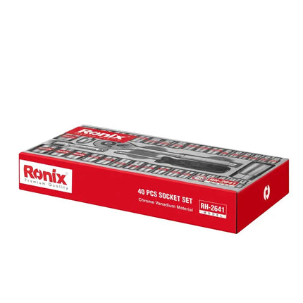 طقم بوكس علبة حديد(40)  RONIX RH-2641