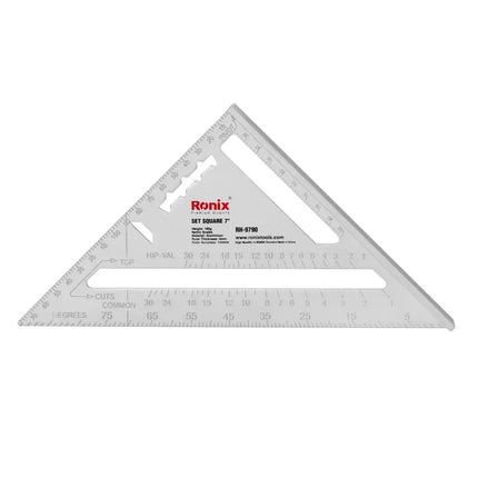 RONIX 7" Geometric Measuring Triangle