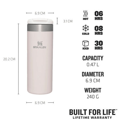 Stanley TRS Mug 470ml/16oz AeroLight Rose Quartz