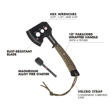 فأس باراكورد من WORKPRO بطول ١٠ بوصات | WP383002