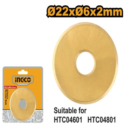 مازة مقص سيراميك انكو بشفرة 22x6x2mm مصنوعة من كربيد التنغستن للأداء العالي من INGCO