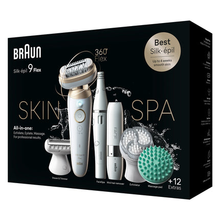 Braun Silk-épil 9 Flex SkinSpa 9-681 3D Hair Removal Device
