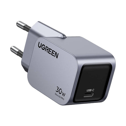 شاحن سريع Ugreen Nexode Pro بقوة 30 واط بمنفذ USB-C بتقنية GaN، إصدار الاتحاد الأوروبي / 35006