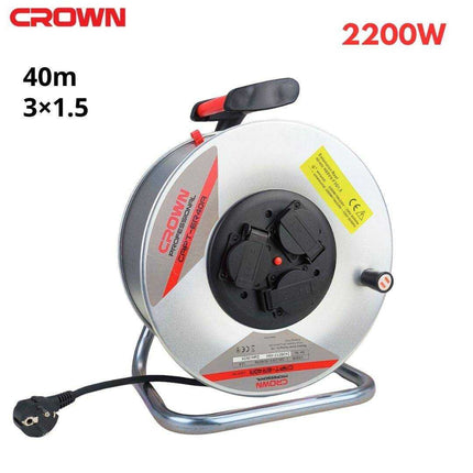 وصلة كهرباء صناعية 40 متر كيب 3*1.5 مم من كراون CAPT-ER40A