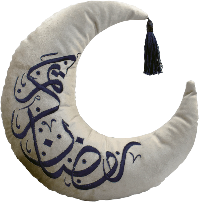 وسائد رمضان باللون الرمادي