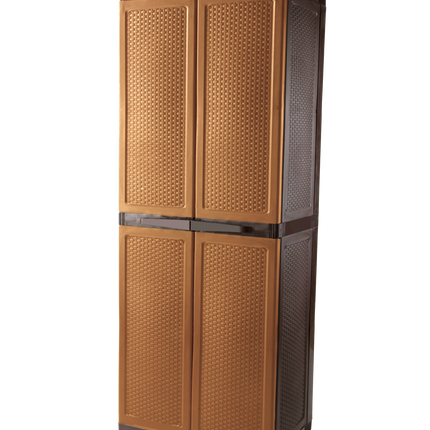 خزانة راتان تخزين كبيرة بأربع رفوف-من سامبا