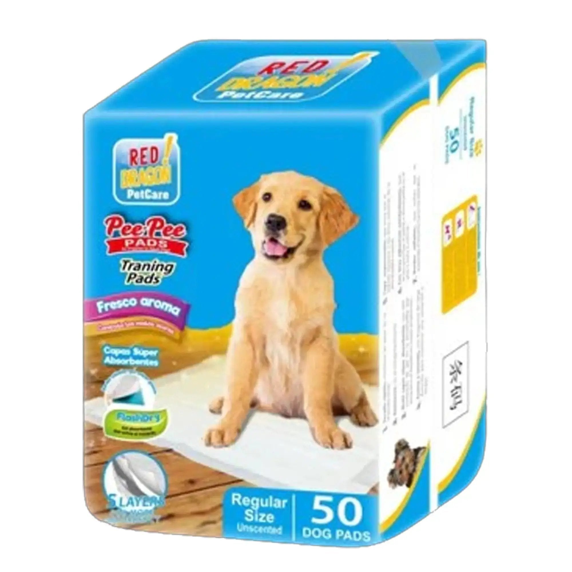 Red Dragon Dog Pads M (60x45cm) 50pcs | Red Dragon Dog Pads M (60x45cm) 50pcs |