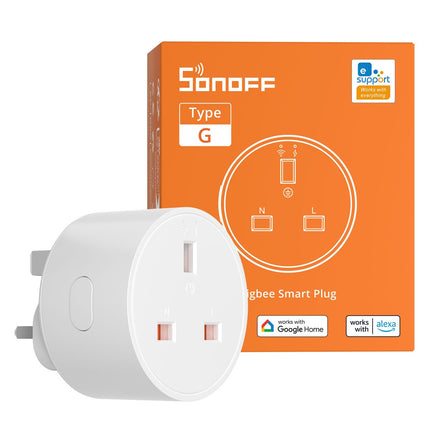 قابس ذكي بتقنية زيجبي مع خاصية مراقبة الطاقة | Sonoff S60ZBTPG