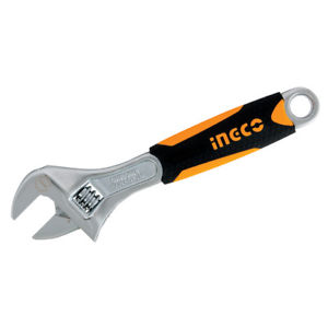 Rubber Handle Pipe Wrench - Ingco