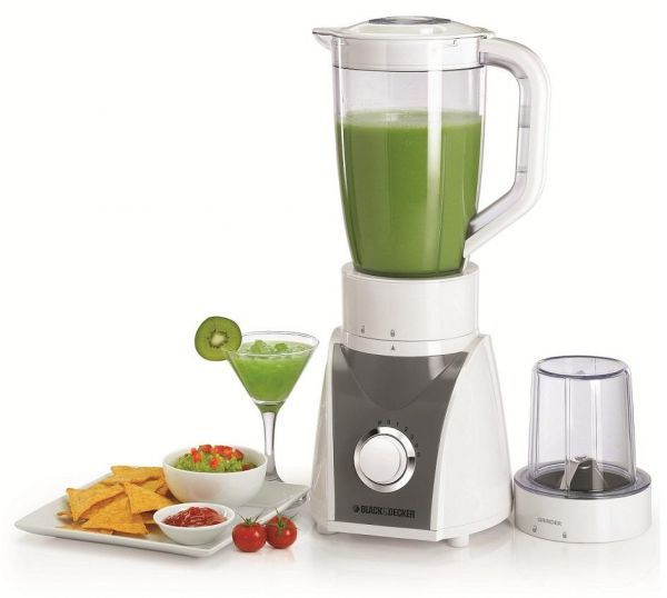بلاك اند ديكر خلاط مع مطحنة ، 500 واط ، ابيض