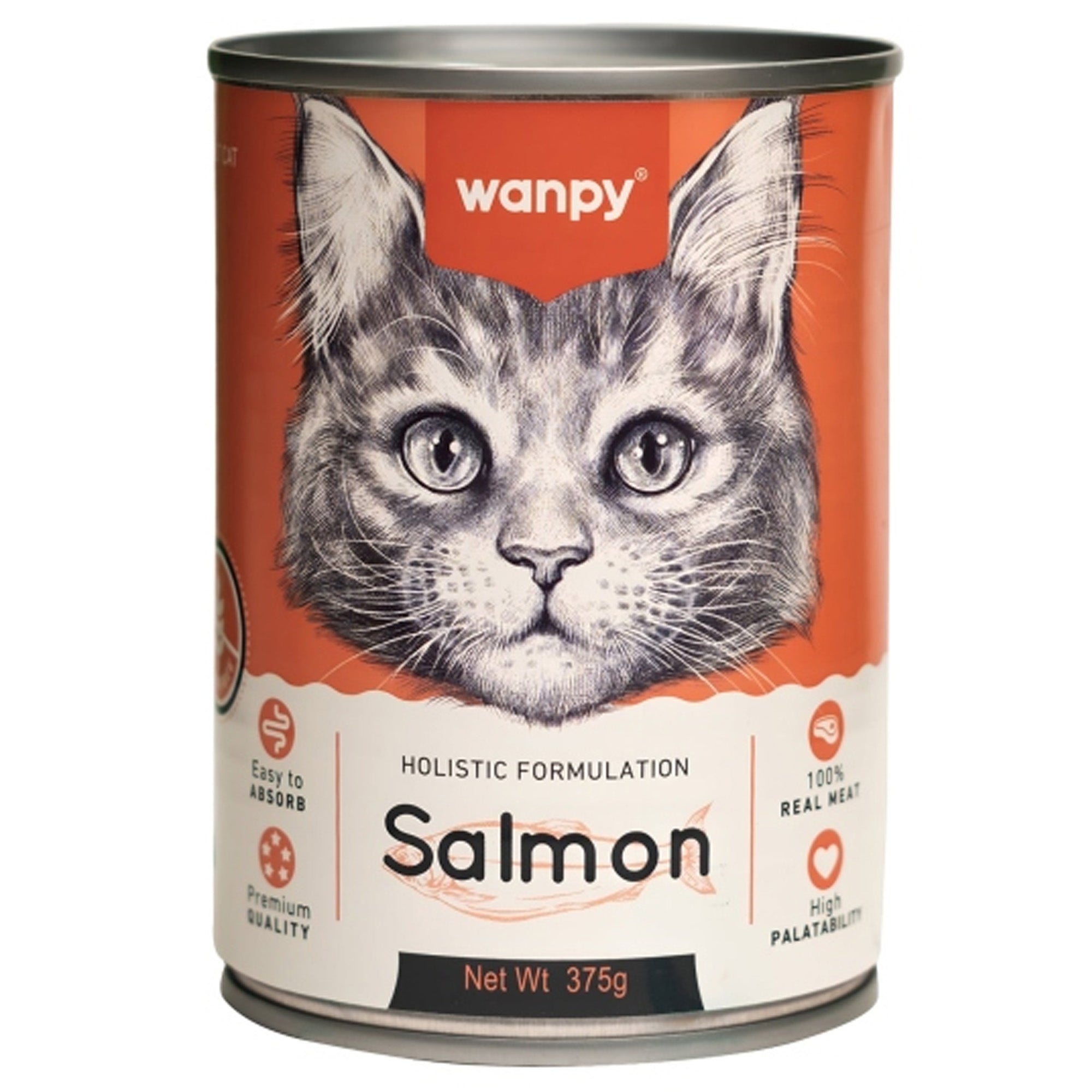 Wanpy Wet Food Salmon 375g |