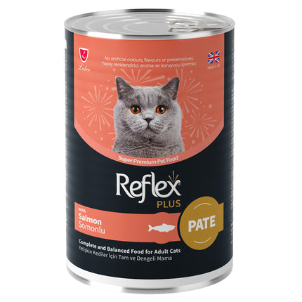 Reflex Plus Pate with Salmon Adult Cat Food