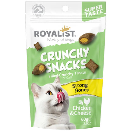 Royalist Crunchy Snacks Chicken & Cheese Strong Bones 60g