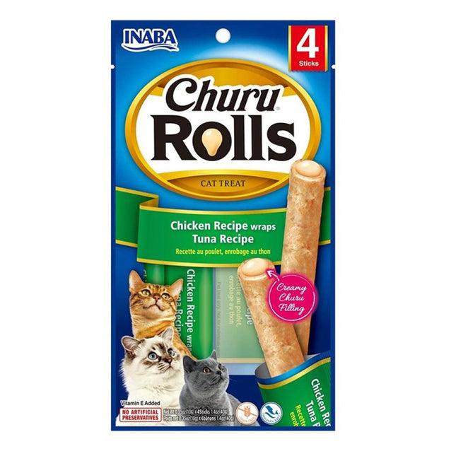 Inaba Churu Rolls Chicken wrap Tuna recipe