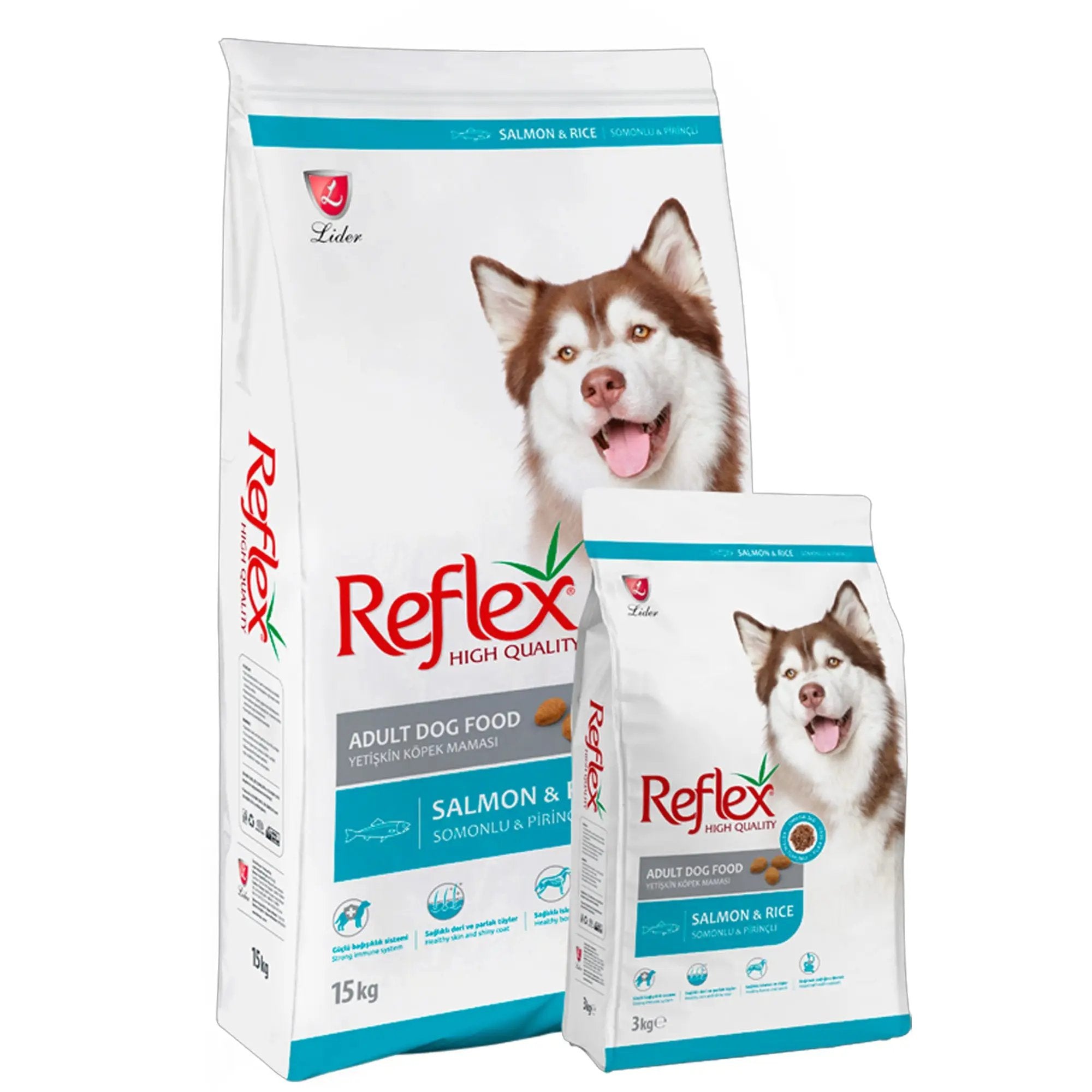 Reflex Adult Dog Food with Salmon & Rice 15kg |