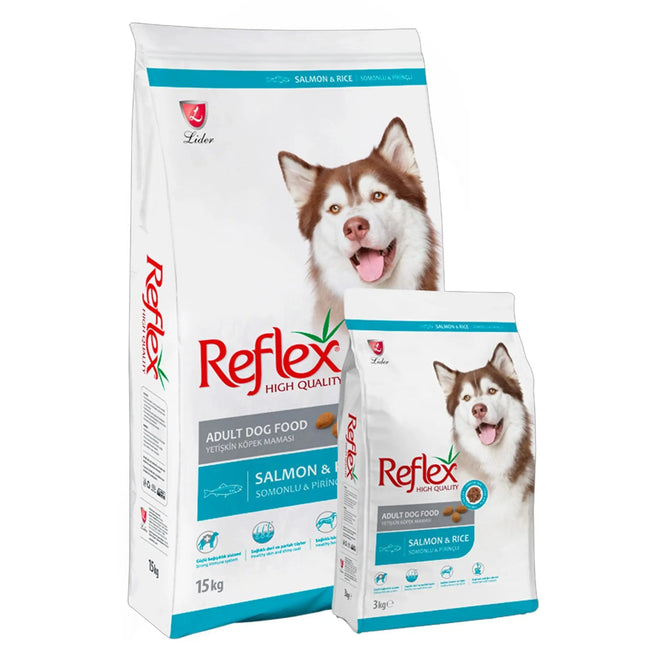Reflex Adult Dog Food with Salmon & Rice 15kg