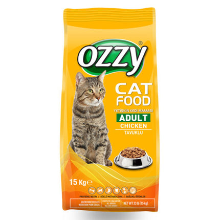 Ozzy Adult Cat Food Chicken 15Kg