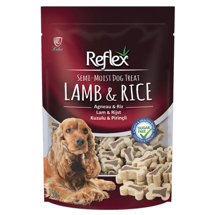 Reflex Semi-Moist Dog Treats with Lamb and Rice