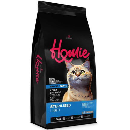 Homie Low Grain Cat Food for Adult Cats - 3.75 Kg