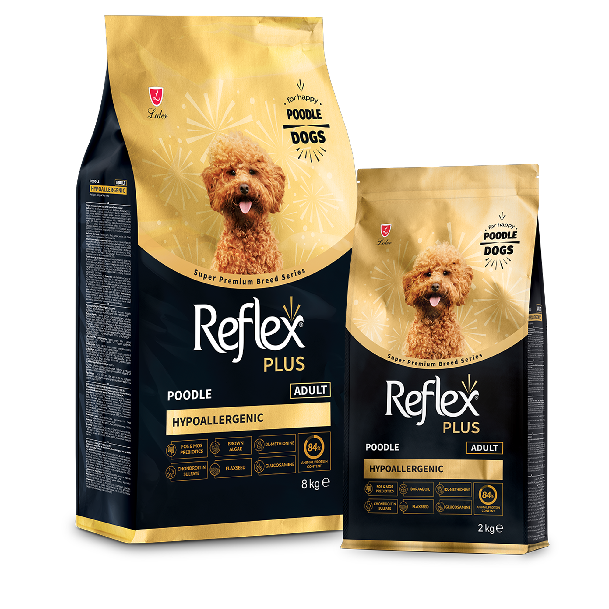 Reflex Plus Poodle Adult Dog Food 2kg |