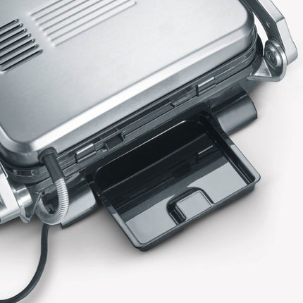 شواية سيفيرن بــ 7 برامج أوتوماتيكية، 1800 وات، أسود/فضي، KG 2395