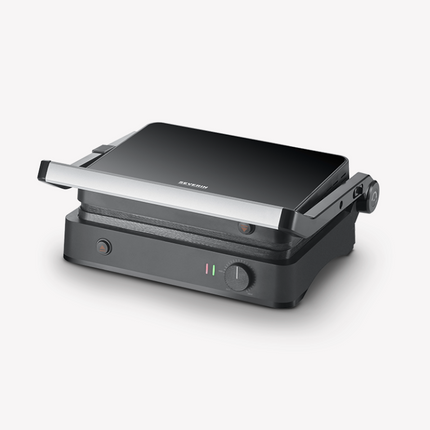 شواية سيفيرن 1800 واط، أسود/فضي، KG 2398