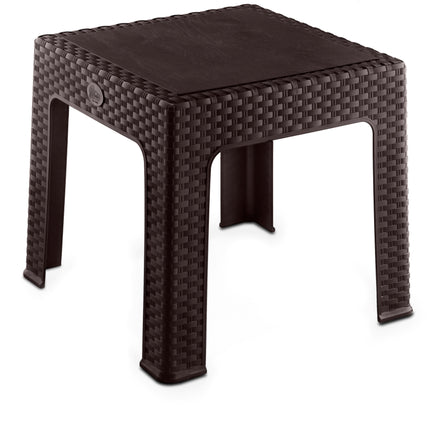 طربيزة سامبا رتان بلاستيكية - عملية  للاستخدام الداخلي والخارجي