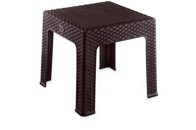 طربيزة سامبا رتان بلاستيكية - عملية  للاستخدام الداخلي والخارجي