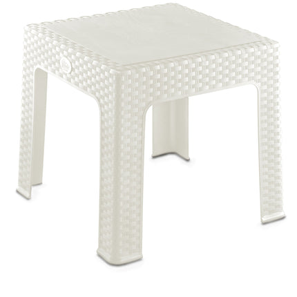 طربيزة سامبا رتان بلاستيكية - عملية  للاستخدام الداخلي والخارجي