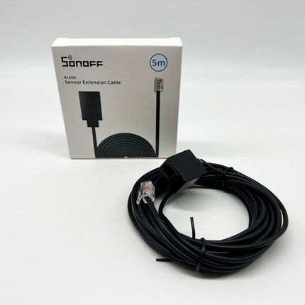 كابل تمديد مستشعر SONOFF RL560 (RJ9 4P4C) – 5 متر