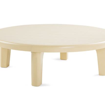 طبلية دائري بلاستيكية أرضية عملية وأنيقة للجلسات المريحة