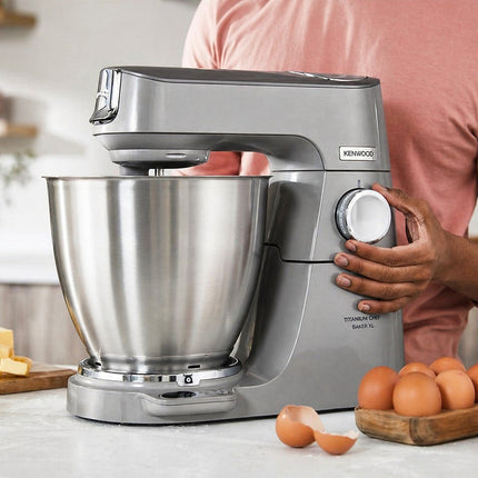 Kenwood Titanium Chef Baker XL Stand Mixer, Model KVL65.021SI