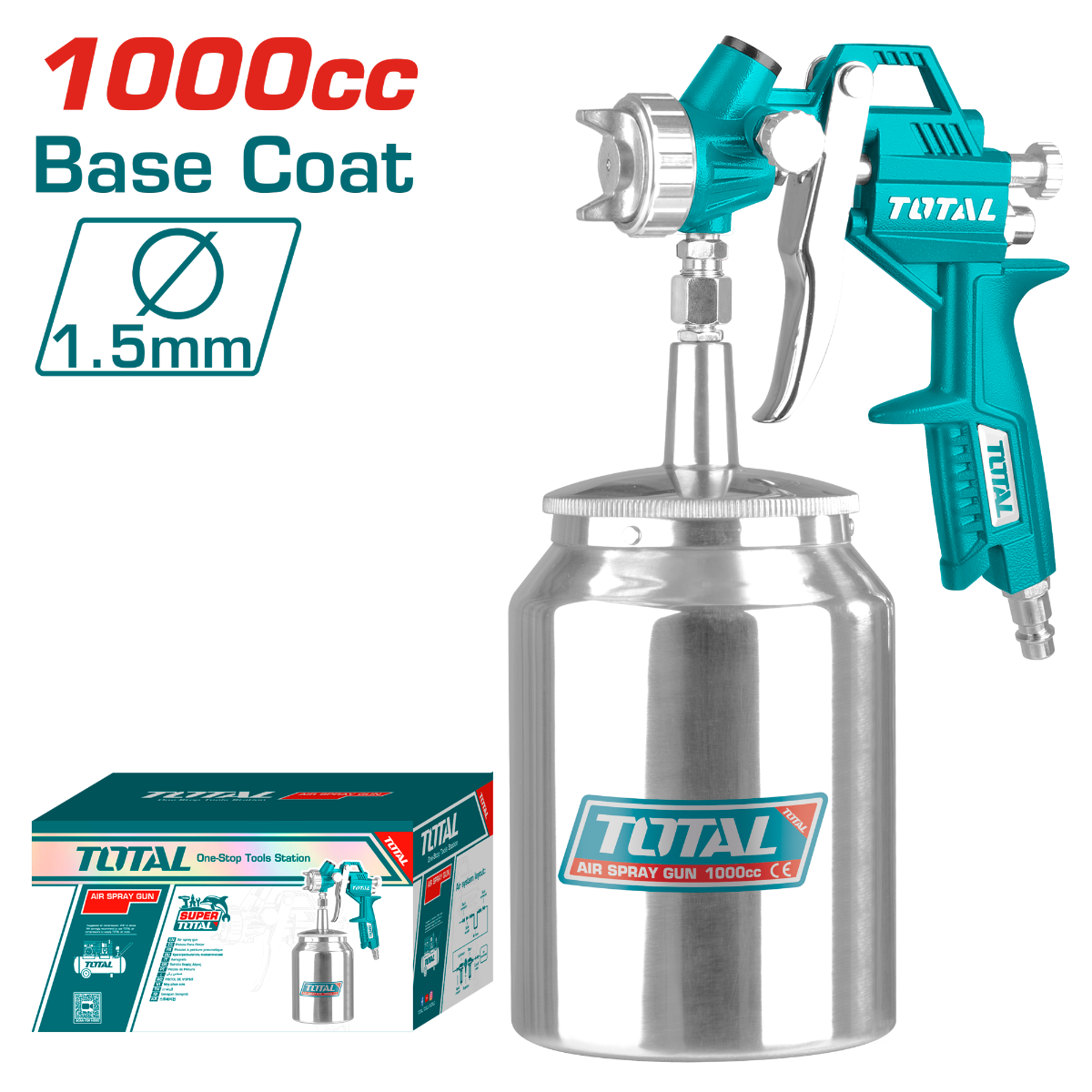 TOTAL مسدس رش هوائي (TAT11001) – دقة عالية وأداء ممتاز | Total TOTAL مسدس رش هوائي (TAT11001) – دقة عالية وأداء ممتاز | Total