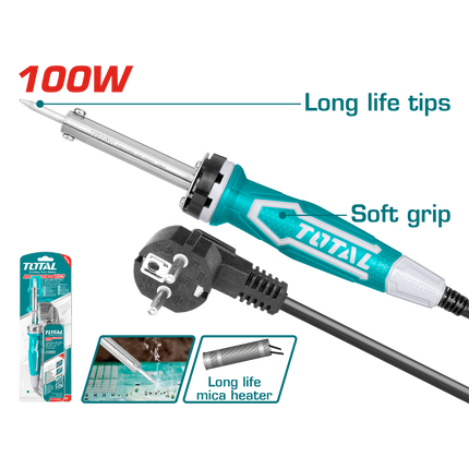 كاوية لحام كهربائية توتال 100 واط – TET10006
