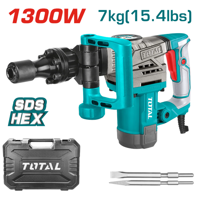 Total TH2130016 1300W Demolition Hammer