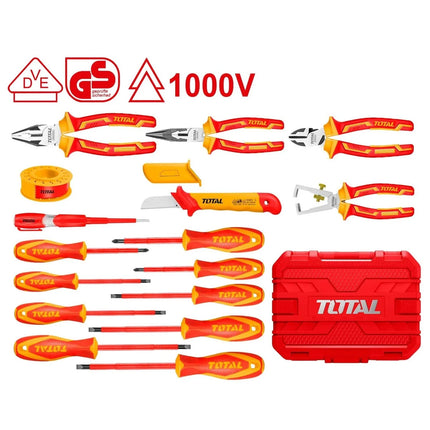 طقم عدة معزول 16 قطعة Total THKITH1601