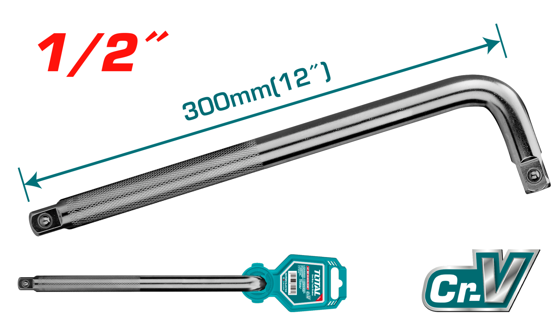 مقبض L 1/2″ من توتال (THLHD12121) | Total