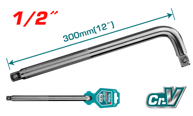 مقبض L 1/2″ من توتال (THLHD12121)