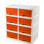 ابيض-برتقالي