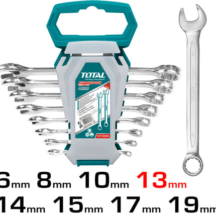 طقم مفاتيح شق رنج من توتال (THT102286-I)