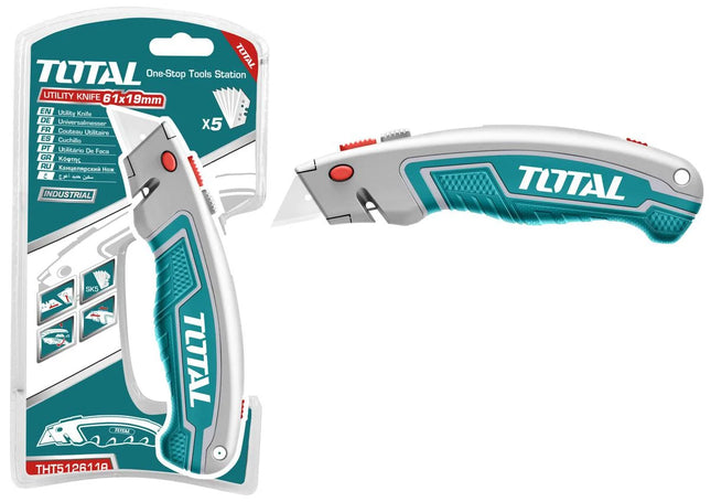 TOTAL THT5126128 Multi-purpose Carpet Knife