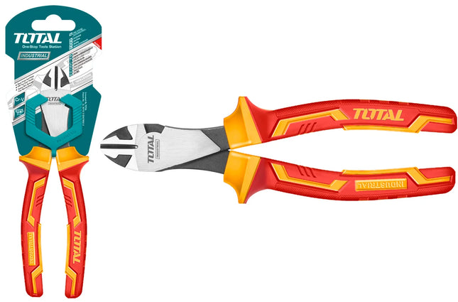 Total THTIP2571 7" Insulated High Leverage Diagonal Pliers