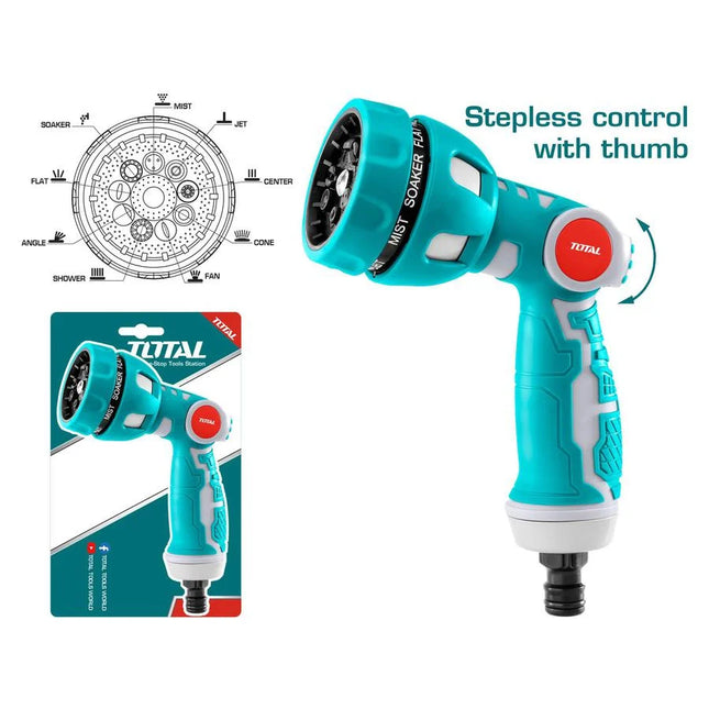 فرد رش زراعي 9 حركات برأس متحرك Total THWSG6091