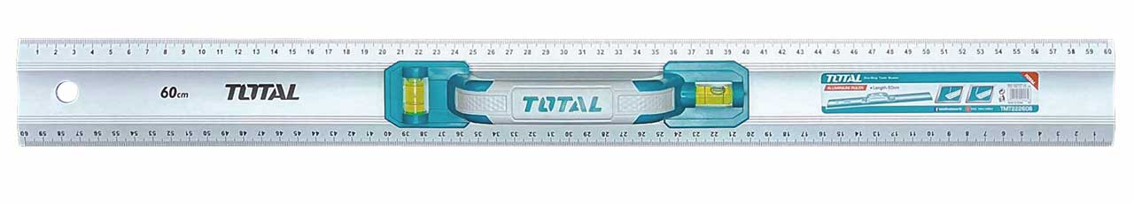 مسطرة ألمنيوم توتال (TMT222606) – دقة وجودة عالية | Total