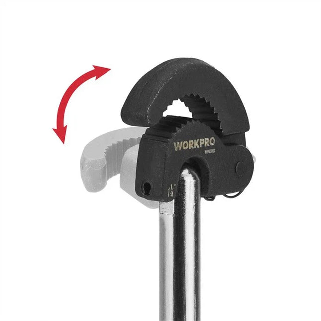 مفتاح حوض قابل للتعديل من WORKPRO مقاس 280 مم (11 بوصة)