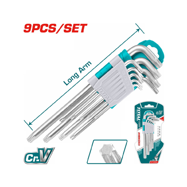 طقم الن كي مشرنف وسط من توتال