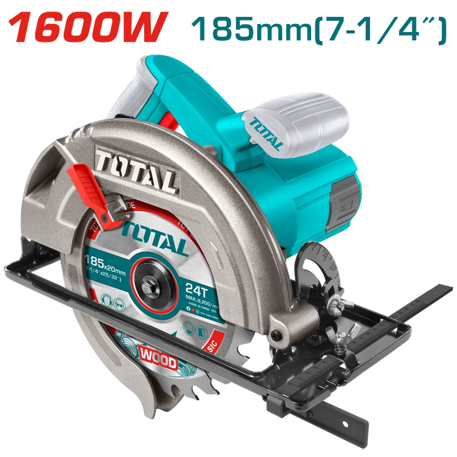 Total TS1161856 1600W Circular Saw