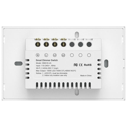 Smart dimmer switch for light intensity control | Black or white | Magic or square | Tuya